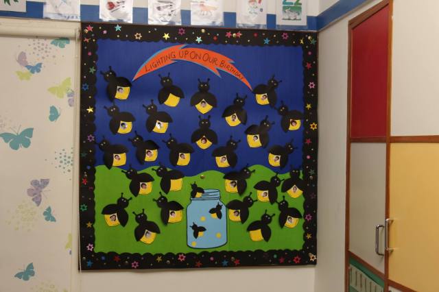 CHIREC Teachers' Firefly Jar Decor for PP1A Simbas Classroom