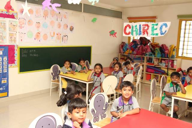 CPP2A students at oswald themed classroom