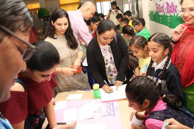 CHIREC students participating in Sajeev project