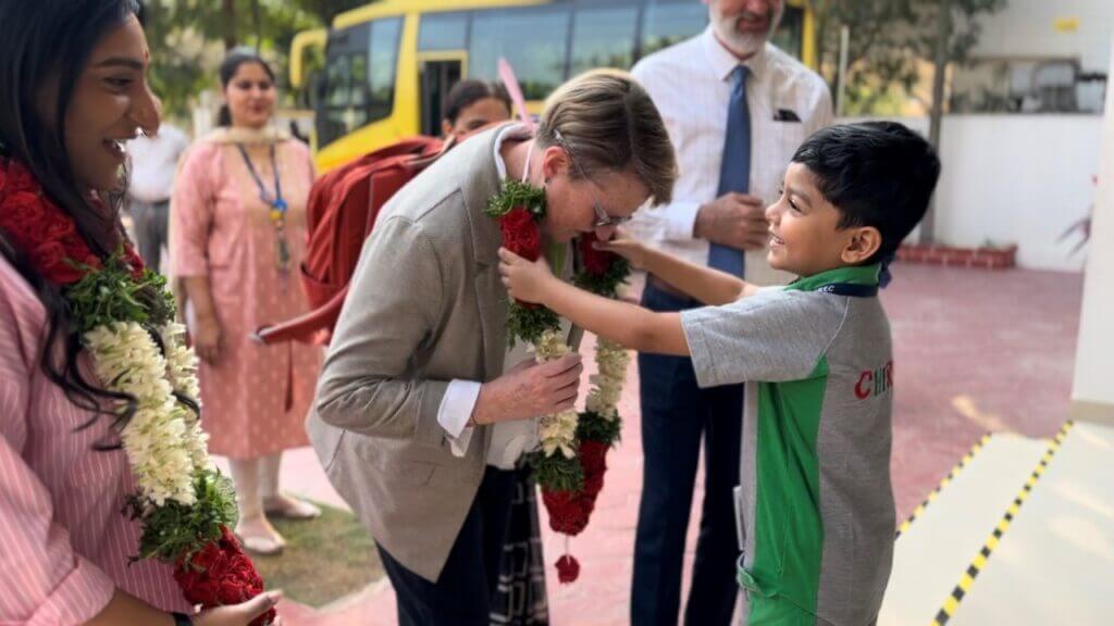 CHIREC students instilling the value of hospitality