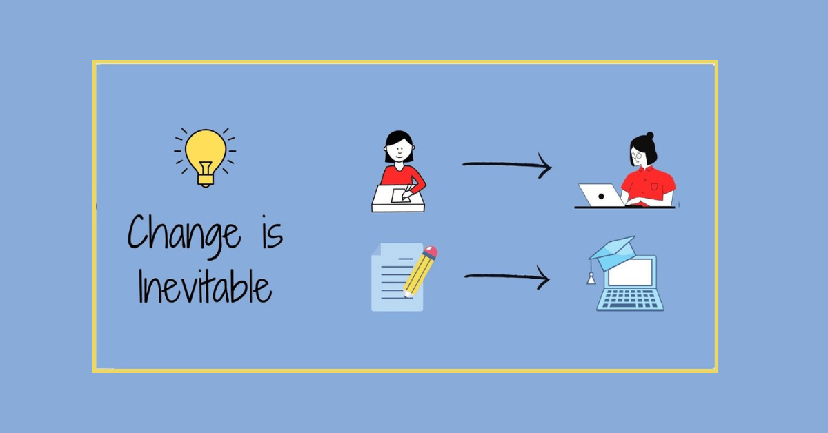 Transformation from notebook to laptop: Change is inevitable!